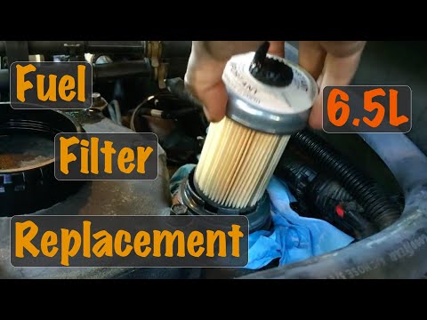 1996 - 2002 GM Truck 6.5L Turbo Diesel Fuel Filter Replacement (Chevy & GMC)