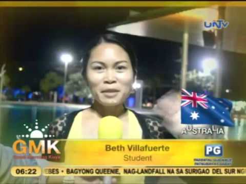 Man-made Lake Burleigh Griffin in Canberra, Australia