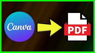 How to Convert Canva Design to PDF | Save Canva Presentation as PDF