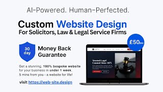 Law Firm Website Design | Solicitors Web Development | AI-Powered Legal Websites