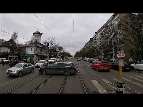 Cab View Linia 43 București.