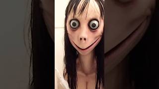 Try this horrible momo magic👽☠️ !! Bloody mary song !!  #shorts #scary #horror