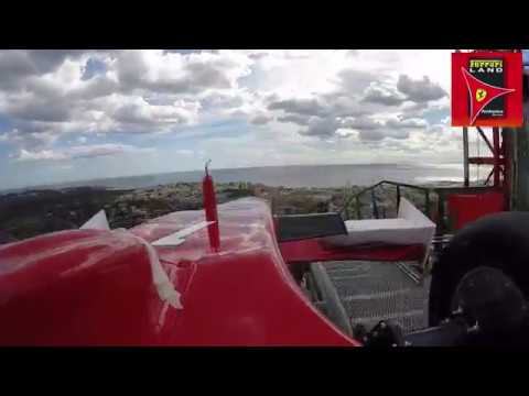 Red Force Ferrari Land PortAventura POV  ( Coaster Touring )