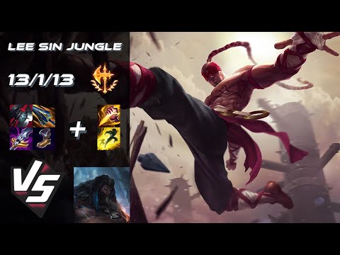 JUNGLE Lee Sin vs Udyr - NA Challenger Patch 14.13