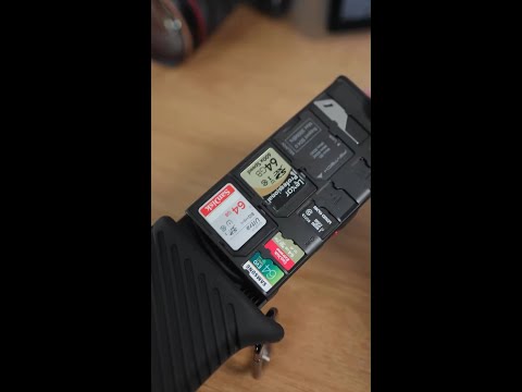 Meet your ultimate solution for storing memory cards and organizing them