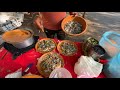 Hardworking Man Selling Surat Famous Aloo Puri At New City Light Road Surat Street Food