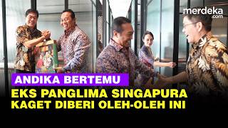 Download lagu Momen Jenderal Andika Bertemu Eks Panglima Singapura Tertawa Saat Diberi Oleh Oleh ini mp3