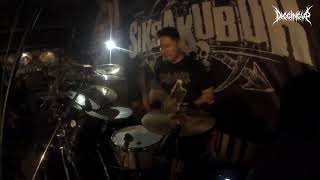 (Drum Cam) DIGGING UP - Womb Full Of Scabs (Disgorge Cover)