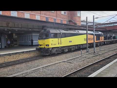 Colas livery class 60 at York 21st August 2023