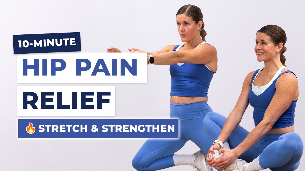 Undo the damage of your desk job with this 10-minute routine that boosts hip mobility and strength 3 10-Minute Hip Pain Relief (No Equipment) - YouTube