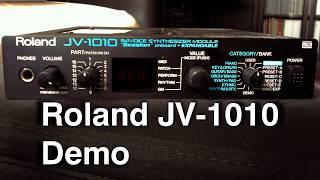 Video thumbnail for [DEMO] Roland JV-1010 by Philip+