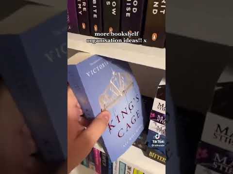 Bookshelf organisation ideas