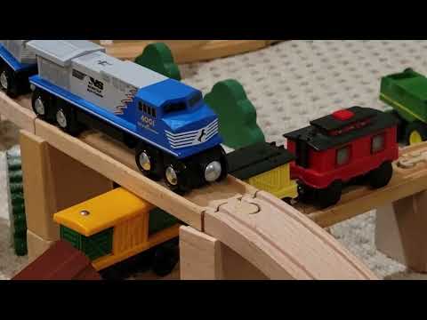 Western Ohio's Wooden Train Layout and Collection (Part 1)