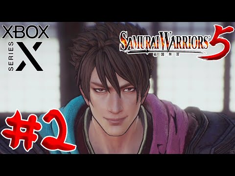 Sengoku Musou 5 (Xbox Series X) Nobunaga Oda Story - Gameplay Walkthrough PT 2 - Ch. 2 [4K 60FPS]