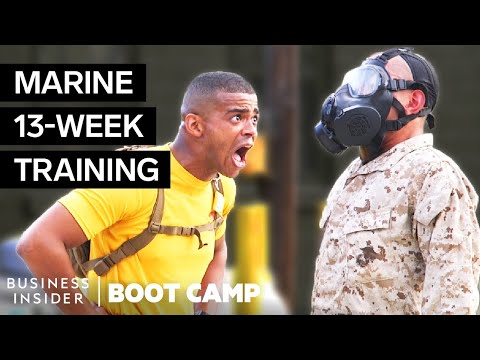 What New Marine Corps Recruits Go Through In Boot Camp | Boot Camp | Business Insider Video