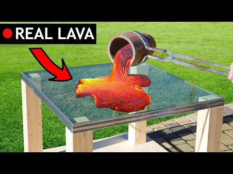 REAL LAVA vs Fireproof GLASS: Will It Break?