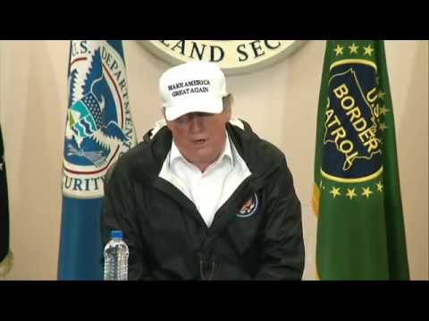 President Donald Trump arrives at a Texas border town to make the case for his long-promised border wall after negotiations with Democrats blew up over his funding demands. (Jan. 10)