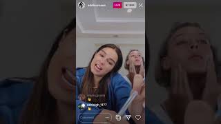 Addison Rae LIVE On Instagram 08/13/20