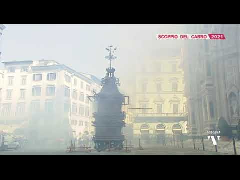 SCOPPIO DEL CARRO 2021 - Firenze Piazza del Duomo