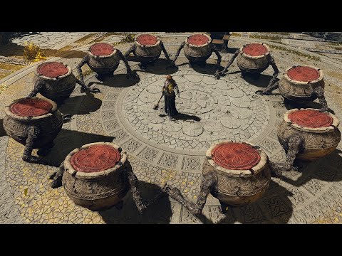 10 Large Living Pots Vs Bosses  - Elden Ring