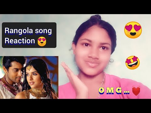 Ghajini - Rangola Song Reaction | Surya Asin| Pinky's lifestyle 😍