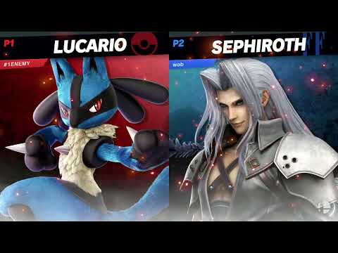 SMB | Zaeniel (Lucario) vs B3 | wobuff (Sephiroth) - Losers Round 2 - Local of Lafayette #115 Single