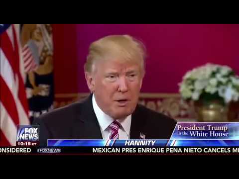 TRUMP First REAL Presidential Interview January 27 2017 Breaking News Video