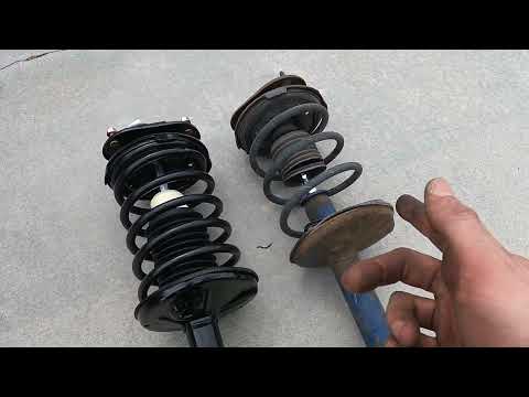 How To Replace The Struts In a Chevy Prizm/Toyota Corolla