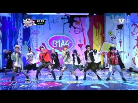 130509 B1A4 - Yesterday + What's Going On @ M! Countdown Comeback Stage
