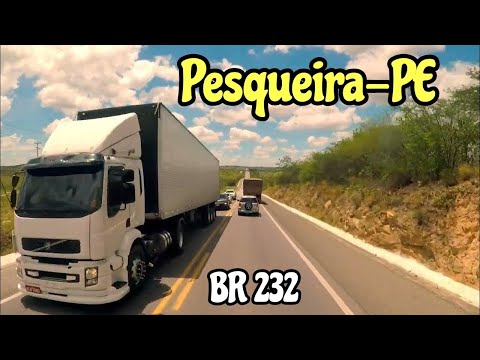BR 232 Passando em Pesqueira, Pernambuco, EP 34 2024