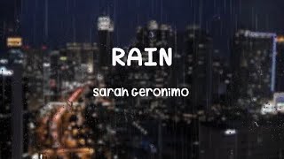 RAIN - Sarah Geronimo (from Miss Granny soundtrack) LYRICS HD