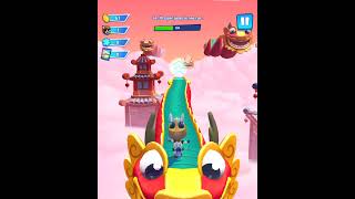 Talking Tom Hero Dash Rabbit Ben Get 10 Super Jumps Funny Race Android Gameplay #Shorts