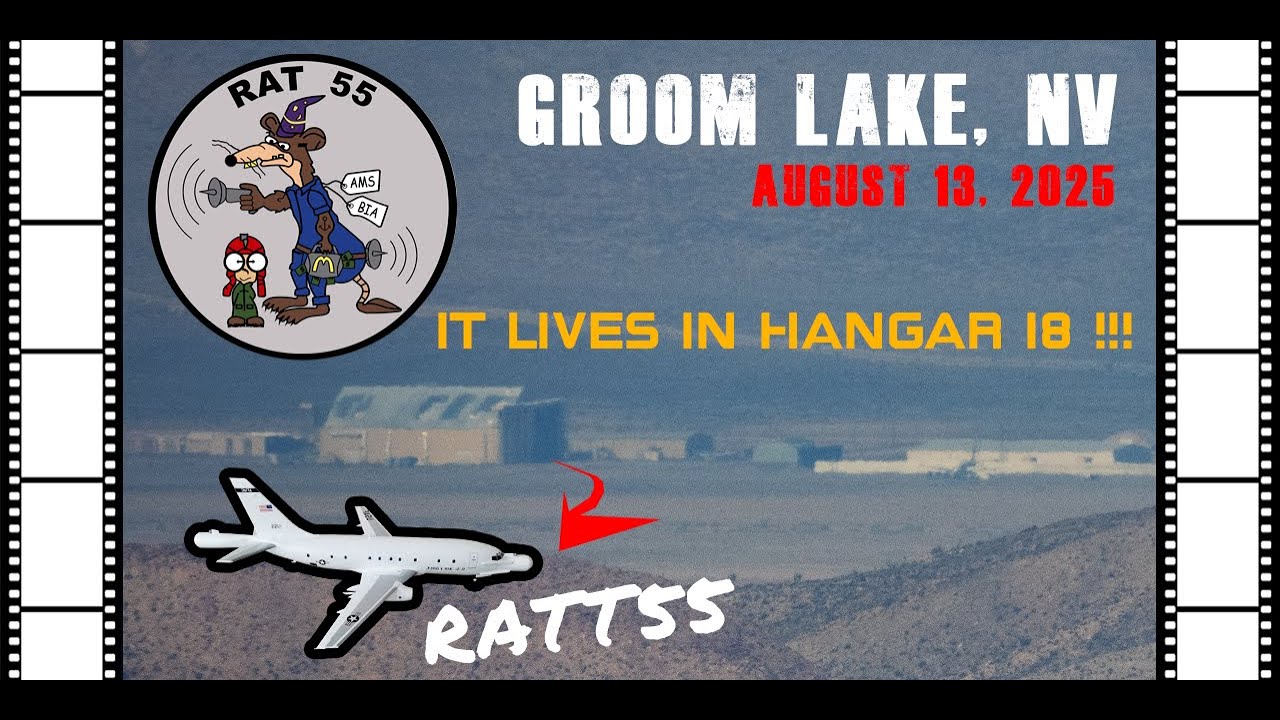 USAF Radar Testbed RAT55 Operates from Area 51