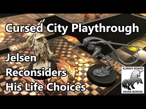 Warhammer Quest Cursed City Playthrough | Let's Play a Hunt Journey (Battle Report)