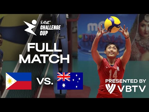 ???????? PHI vs. ???????? AUS - AVC Challenge Cup 2024 | Pool Play - presented by VBTV
