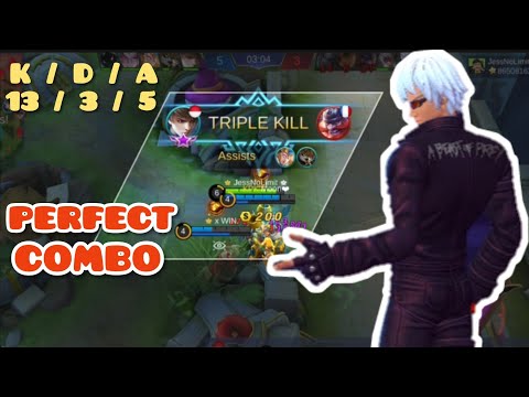 GUSION PERFECT COMBO BY JESS NO LIMIT.