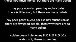 Calle 13 - La Bala (The Bullet) Lyrics Letra in ENGLISH AND SPANISH