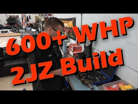 2JZ Engine Build Part 1. (Giveaway Veilside Supra)