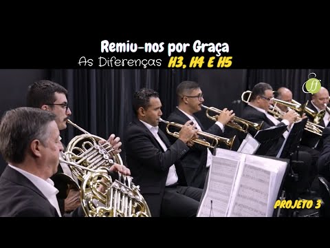 Diferenças do Hino - Remiu-nos por Graça | Hinário 3, 4 e 5