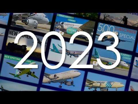 AVIATION HIGHLIGHTS OF 2023 | A Planespotting Music Film