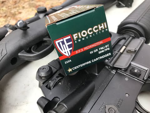 .223 Remington, 55gr FMJ, Fiocchi (223A) Review