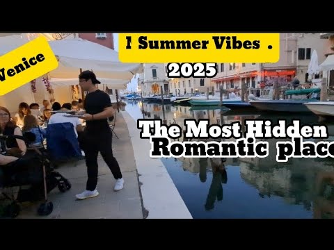 ASMR Sunset Walk in Chioggia  | Hidden Venice Ambience 2025” visit Italy in summer 
