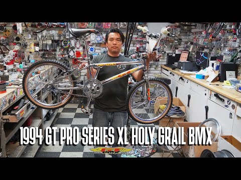 The Holy Grail of 1994 GT Pro Series XL BMX Restorations