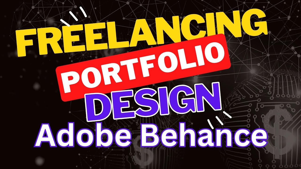 how to create and design freelancing portfolio on behance || get client from marketplace