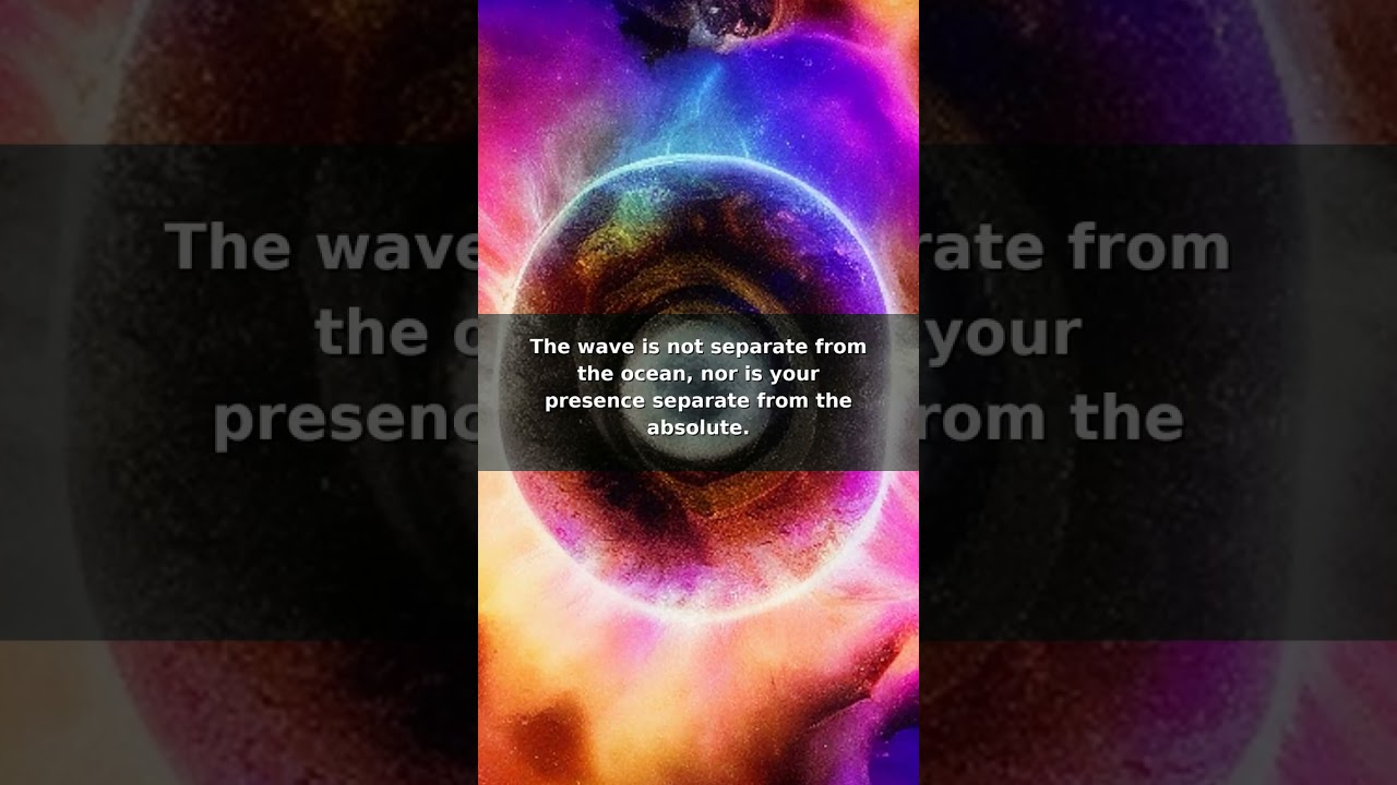 You Are The Entire Ocean 🌊 #NonDuality