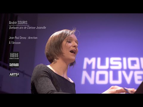 Quelques airs de Clarisse Juranville [Μερικά τραγούδια της Κλαρίς Ζυρανβίλ] (1928) του Βέλγου συνθέτη André Souris [Αντρέ Σουρί], σε ποιήματα του Paul Nougé [Πωλ Νουζέ], που ανασυνθέτουν φράσεις από σχολική γραμματική του 19ου αιώνα. Το έργο θεωρείται η πληρέστερη μουσική έκφραση του βελγικού σουρεαλισμού. Σύνολο Musiques Nouvelles [Μυζίκ Νουβέλ] και υψίφωνος Clara Inglese [Κλάρα Ινγκλέζε], Arsonic, Μονς [Mons], 7 Μαρτίου 2020.