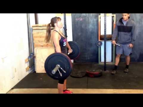 Athena's Arena WOD 3 2/15/14 Jessica