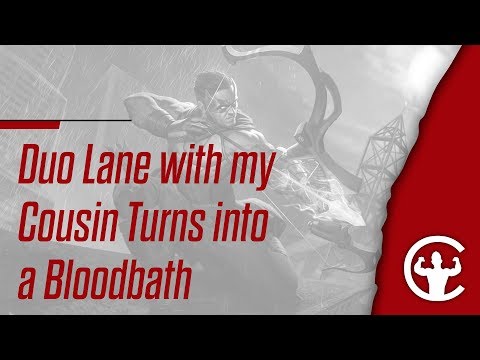 RAMA ADC :DUO LANE WITH MY COUSIN TURNS INTO A BLOODBATH | SMITE CONQUEST
