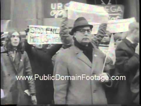 Pro-American crowd demonstrates in Sweden for international trade archival footage