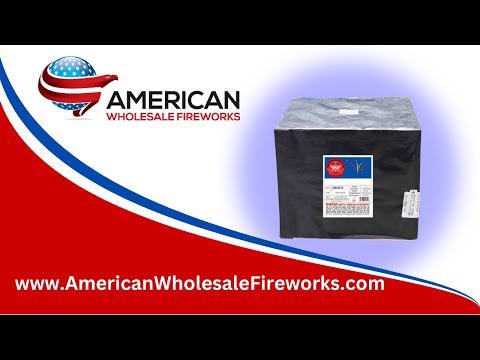 Cake - 12s Crackle - Dominator ... Available at American Wholesale Fireworks!